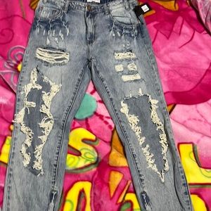 One Teaspoon ripped jeans